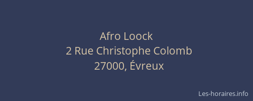 Afro Loock