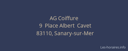 AG Coiffure