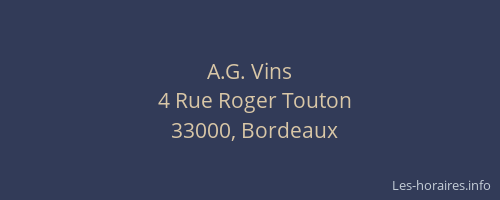 A.G. Vins