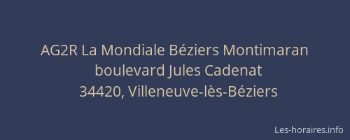 AG2R La Mondiale Béziers Montimaran