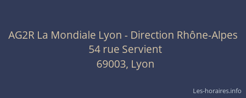 AG2R La Mondiale Lyon - Direction Rhône-Alpes