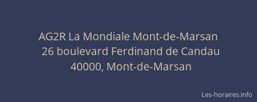 AG2R La Mondiale Mont-de-Marsan