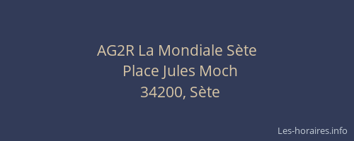 AG2R La Mondiale Sète