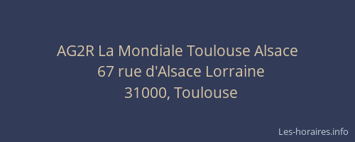 AG2R La Mondiale Toulouse Alsace
