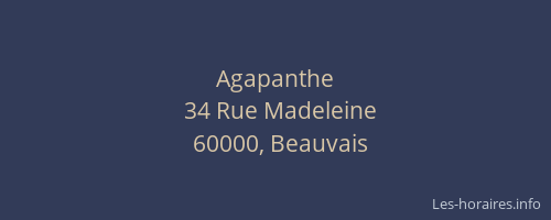 Agapanthe