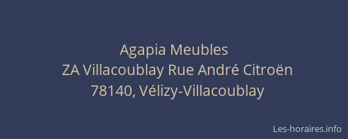 Agapia Meubles
