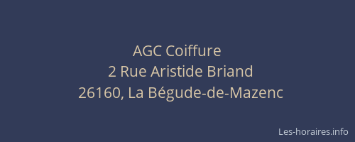 AGC Coiffure
