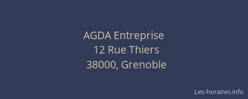 AGDA Entreprise