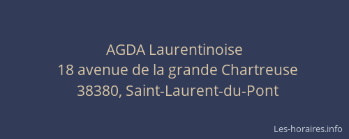 AGDA Laurentinoise