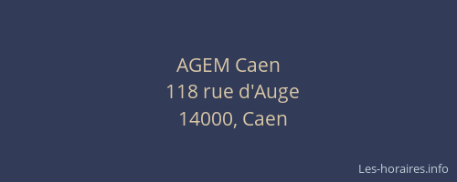AGEM Caen