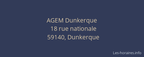 AGEM Dunkerque
