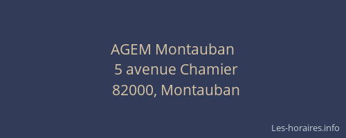 AGEM Montauban