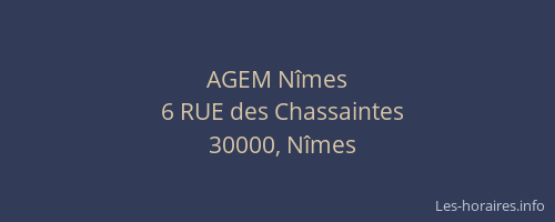 AGEM Nîmes