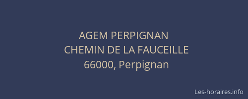 AGEM PERPIGNAN