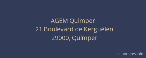 AGEM Quimper