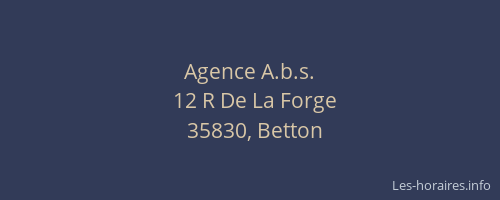 Agence A.b.s.