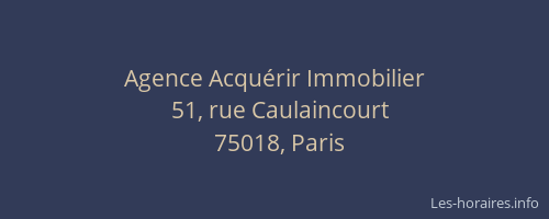 Agence Acquérir Immobilier