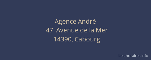 Agence Andr&eacute;