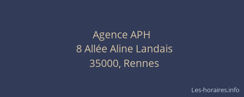 Agence APH