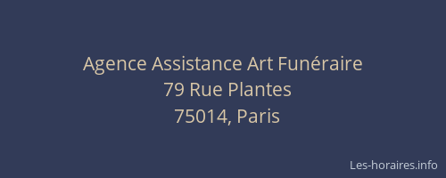 Agence Assistance Art Funéraire