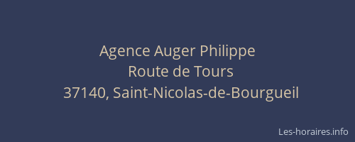 Agence Auger Philippe
