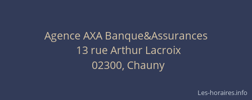 Agence AXA Banque&Assurances