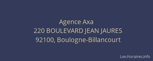 Agence Axa