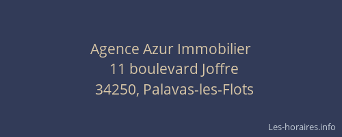 Agence Azur Immobilier