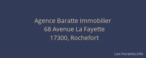Agence Baratte Immobilier