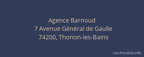 Agence Barnoud