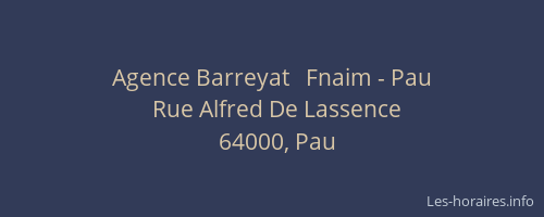 Agence Barreyat   Fnaim - Pau