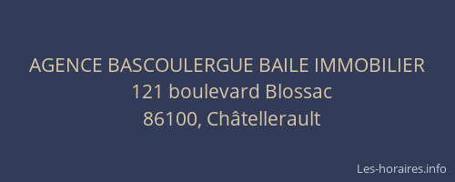 AGENCE BASCOULERGUE BAILE IMMOBILIER