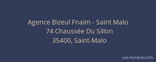 Agence Bizeul Fnaim - Saint Malo