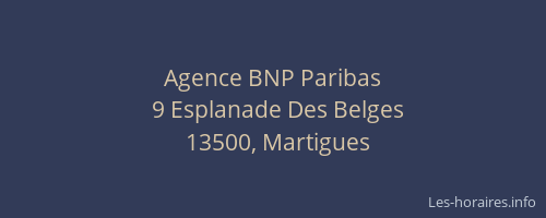 Agence BNP Paribas