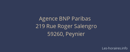 Agence BNP Paribas
