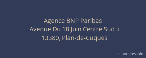 Agence BNP Paribas