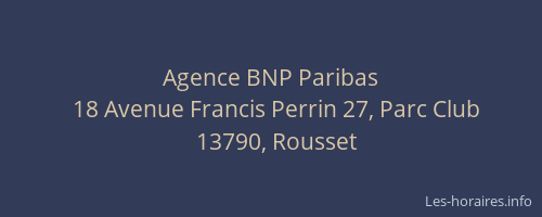 Agence BNP Paribas