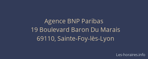 Agence BNP Paribas