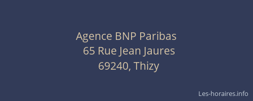 Agence BNP Paribas