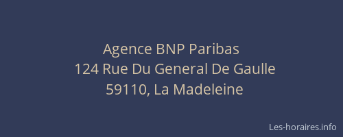 Agence BNP Paribas