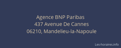Agence BNP Paribas