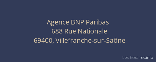 Agence BNP Paribas