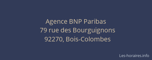 Agence BNP Paribas