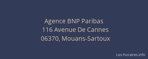 Agence BNP Paribas