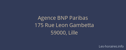 Agence BNP Paribas