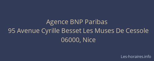 Agence BNP Paribas