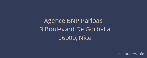 Agence BNP Paribas