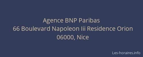 Agence BNP Paribas