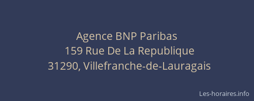 Agence BNP Paribas