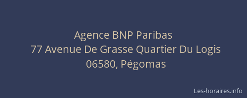 Agence BNP Paribas